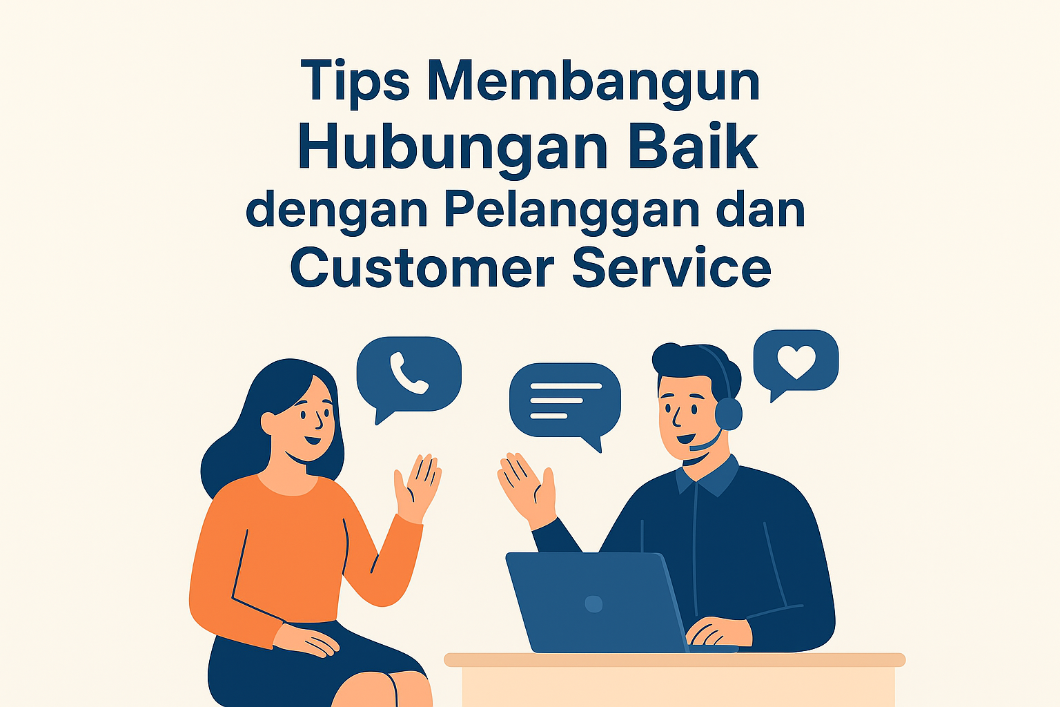 Tips Membangun Hubungan Baik dengan Pelanggan dan Customer Service
